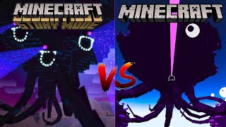 Wither Storm dies with the Formidi-Bomb in Story Mode Vs Minecraft