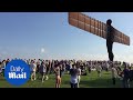 Manchester: Victims remembered at Angel of the North service - Daily Mail