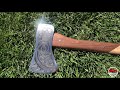 $5 flea market rusty axe restoration. woodworking u0026 metalworking.