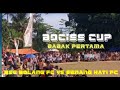 Laga Paling Seru Open Turnamen Sepak Bola BOCISS CUP