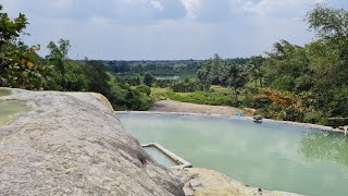 【温泉探訪】インドネシア自然遺産級の石灰ドーム 含放射線の濃厚温泉 Gunung Panjang Air Panas