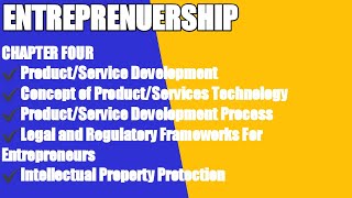 Entrepreneurship-4-Product Service Development #productdevelopment #productivity #products