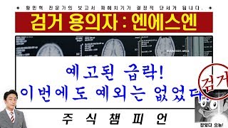 황민혁의 엔에스엔 목표가 파헤치기 : 예고된 급락! 이번에도 예외는 없었다.