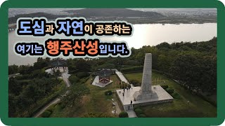 [부부가 함께하는 여행 3] 도심과 자연이 공존하는 여기는 행주산성입니다 / 서울근교 당일치기 여행 / 드론 4K영상 /