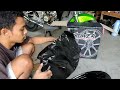 unboxing velg buat ninja ss zebra