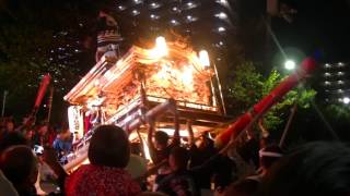 諸口　だんじり祭2016　他町だんじり