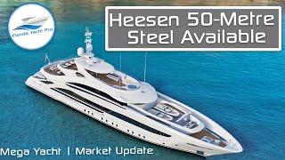 2022 Heesen 165ft Mega-Yacht Available with Steel-Hulled |Project Aura | Spec Built Mega Yacht Order