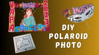 DIY Giant Polaroid Photo Pro for Music Class with Zyct Artistry - Music