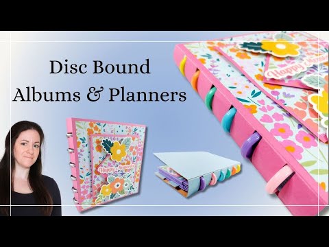 New! Disc-bound albums and planners!