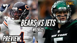 BEARS VS JETS WEEK 12 PREVIEW