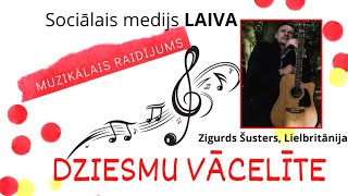 Raidījums ''Dziesmu vācelīte'' - Zigurds Šusters