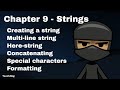 PowerShell Tutorial - CH9 - Strings