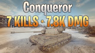 Conqueror - Carry With Stock Gun (7 Kills - 7.8k Dmg)