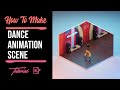 How to Create 3D Dance Animation Scene With Blender 2.8 !