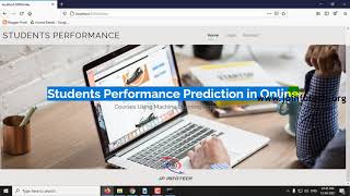 Students Performance Prediction in Online Courses Using Machine Learning Algorithms | Python Project