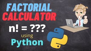 Factorial calculator in Python | python tutorial in Hindi