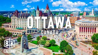 Ottawa 8K UHD – A Journey Through the Beautiful City Along The Rideau River