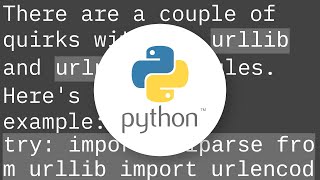 Add params to given URL in Python