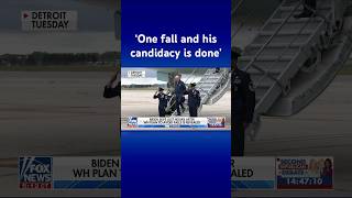 Biden slips AGAIN after WH plan to avoid falls is revealed #shorts