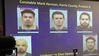 Authorities detail arrests in Houston online solicitation sting | ICE suspects arrested