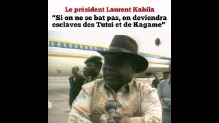 URGENT : VOICI LA PROPHÉTIE DE LAURENT DÉSIRÉ KABILA. SUIVEZ