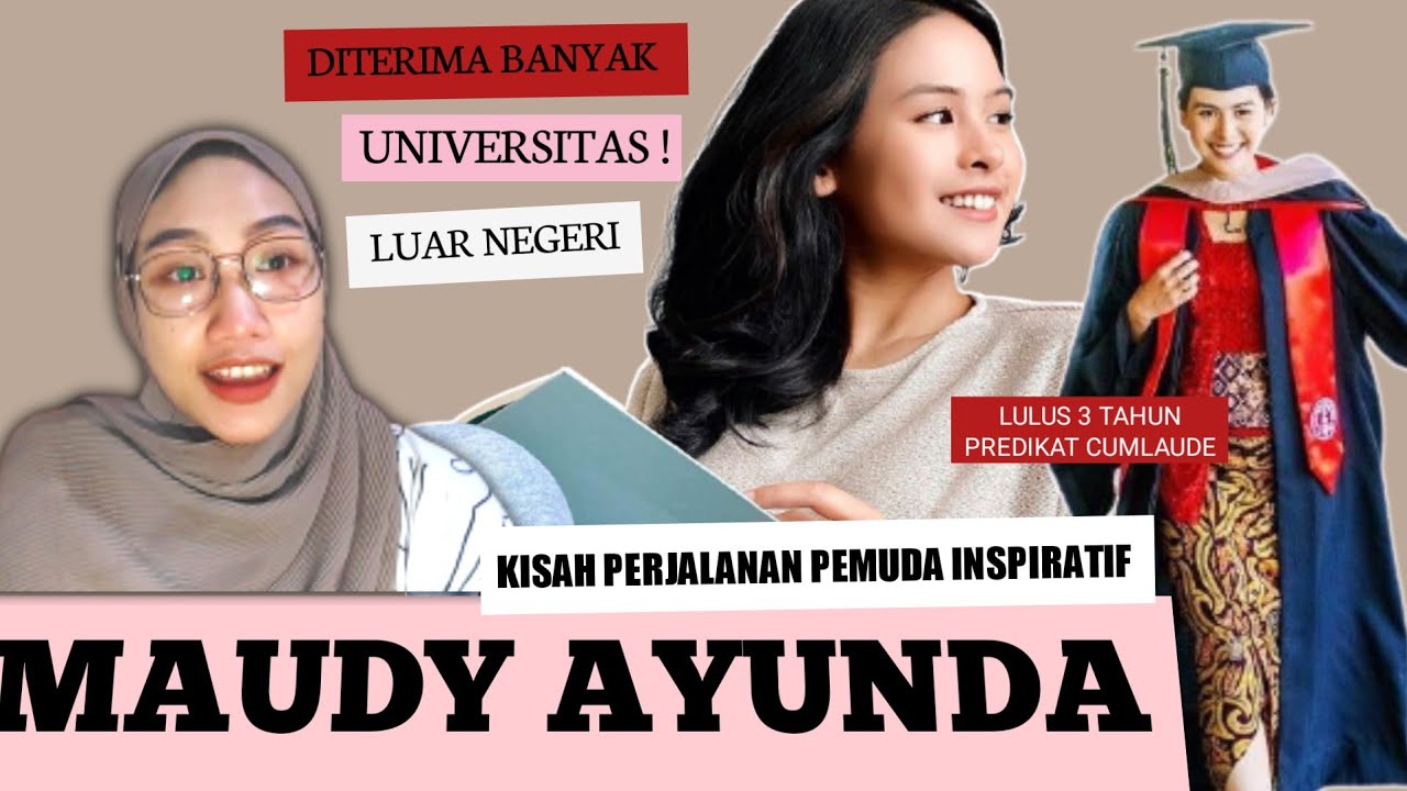 CERITA TOKOH MUDA INSPIRATIF - MAUDY AYUNDA - YouTube