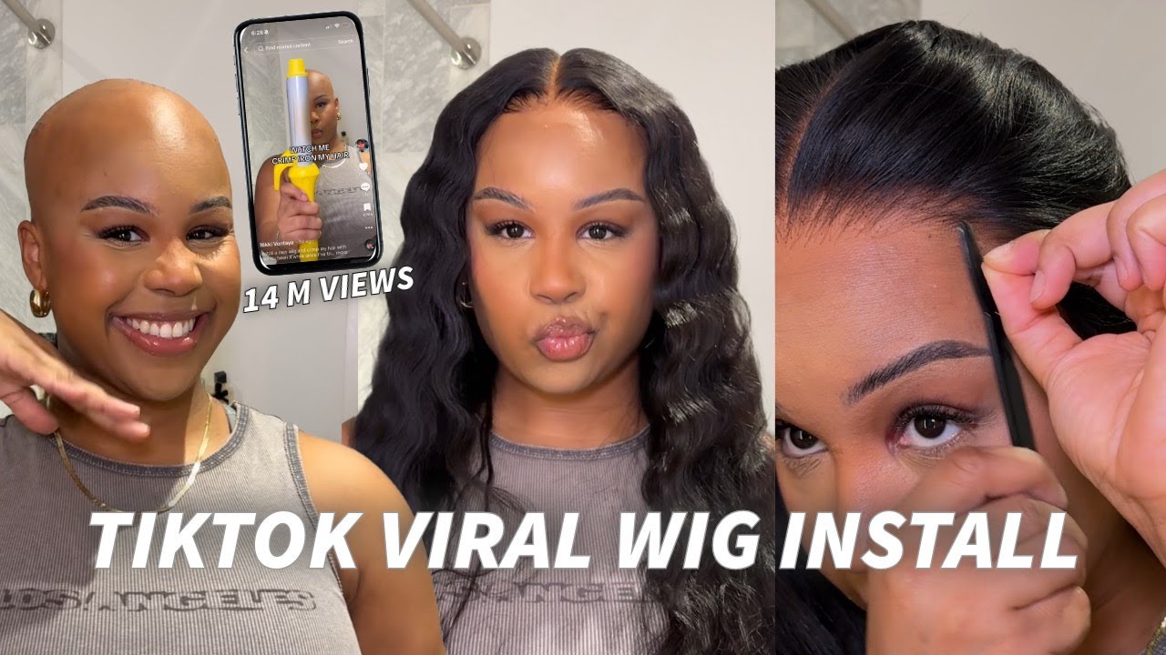 Putting My Tiktok Viral Wig To The Test Truly Glueless Wig And