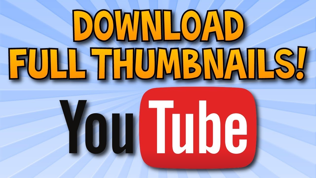 Youtube Thumbnail Url How To Get The Thumbnail Of Any Video