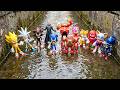 Sonic Hedgehog, Shadow, Knuckles, Tails, Metal Sonic, Super Sonic & Super Shadow 02