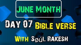 பலவீனத்தில் என் பலன் விளங்கும் | June Month Day 07 | Tamil