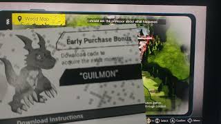 【數碼寶貝 絕境求生】Digimon Survive - nintendo switch 在游戏 怎么拿 基尔兽 guilmon (redeem code)