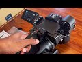 canon fx 605 unboxing assembly and quick tutorial