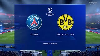 FIFA 20,EuropeUEFA Champions League,18 Paris Saint Germain Vs Borussia Dortmund @Le Parc des Princes