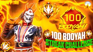 100 BOOYAH STREAK HARD CHALLENGE 🥵 IN CS RANK WITH SUBSCRIBERS 🥰 #freefirelive #rggamer #agrfflive