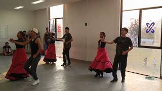 Ensamble Folklórico Tláloc ⛈️ - #coahuila #polka revolcada en pareja #ensayo #folklore