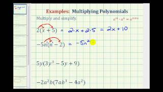 Ex:  Multiplying Using the Distributive Property