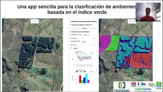 Clasificar ambientes a partir de indice verde SENTINEL online rápido y fácil