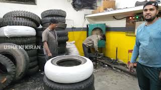 Tyre Retreading | नया टायर खरीदने से बेहतर है | Tyre Ringtreading @UshaKiKiran