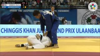 Kherlen GANBOLD (MGL) Vs Ehsan BAHRAMIAN KHAYAT (IRI) - Judo Grand Prix Ulaanbaatar 2014 [-60kg]