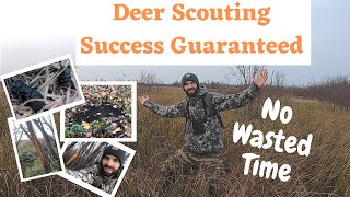 Find Deer FAST - Deer Scouting that ALWAYS Works!