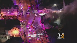 Crews Battling Blaze In Paterson