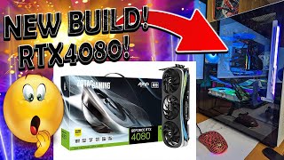 ZOTAC GAMING RTX 4080 NEW PC BUILD!