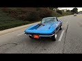1967 Corvette 427 3x2 driving