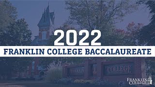 Franklin College Baccalaureate 2022