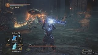 【PS4】DARK SOULS 3 - #46B ボス・巨人ヨーム/Boss Yhorm the Giant（NO DAMAGE ジークバルド共闘ver ）