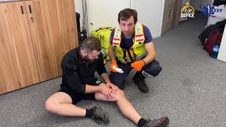First Aid Tutorial – Massive Bleeding (How to Control Severe Bleeding) EN