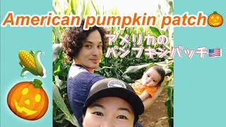 【国際結婚アメリカ生活】初めてのパンプキンパッチ（かぼちゃ狩り！）/【Life in America】American pumpkinpatch!