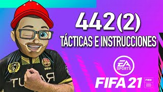 LA MEJOR FORMACIÓN Y TÁCTICAS PARA FIFA 21 - 442 (2)