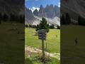 Amazing Dolomites #dolomites #shorts