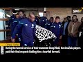 The funeral service of AmaZulu player Bongi Ntuli saw his teammates bidding him farewell.